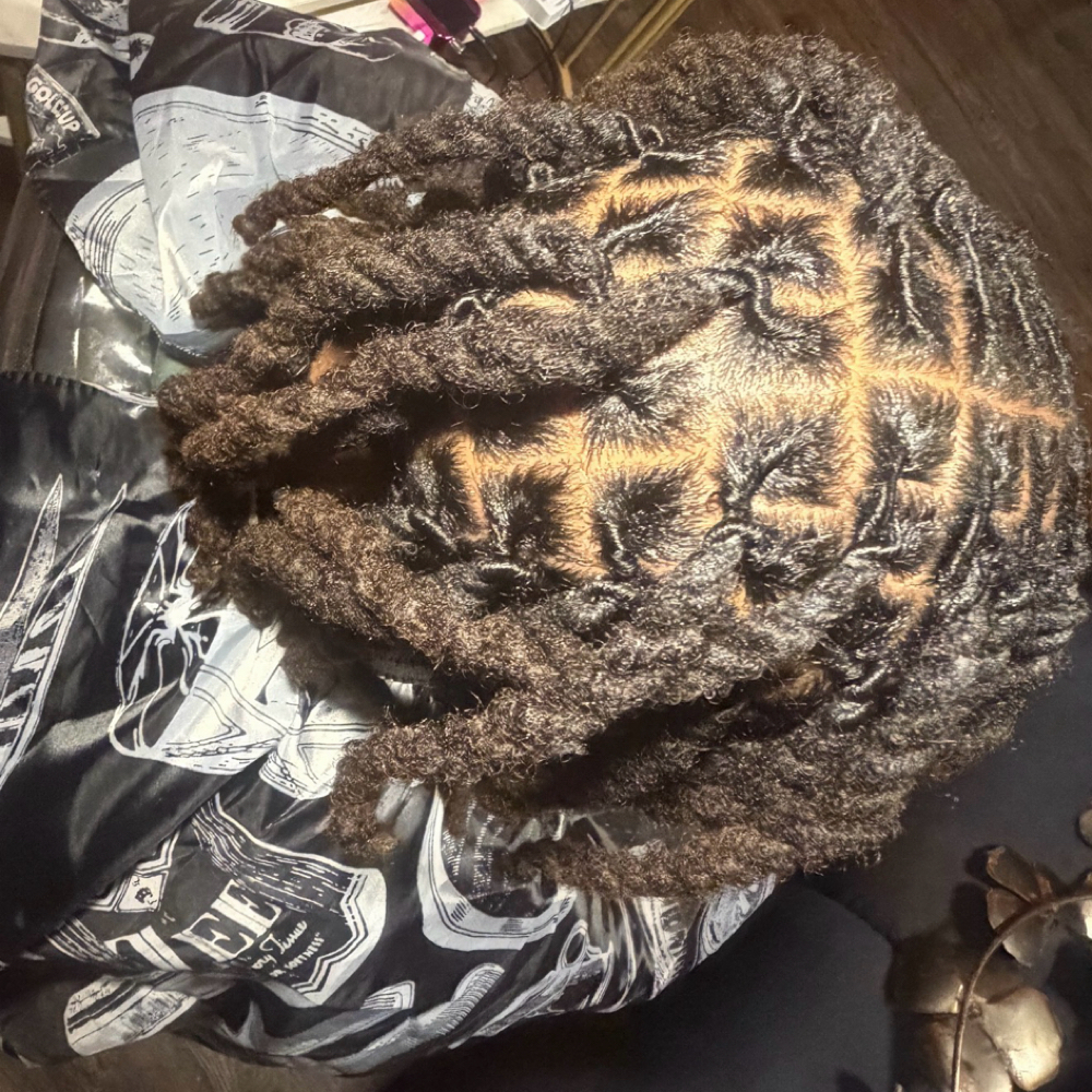 Dread Retwist & Styled at That’s Jazzy’s Palace in Ottawa, IL