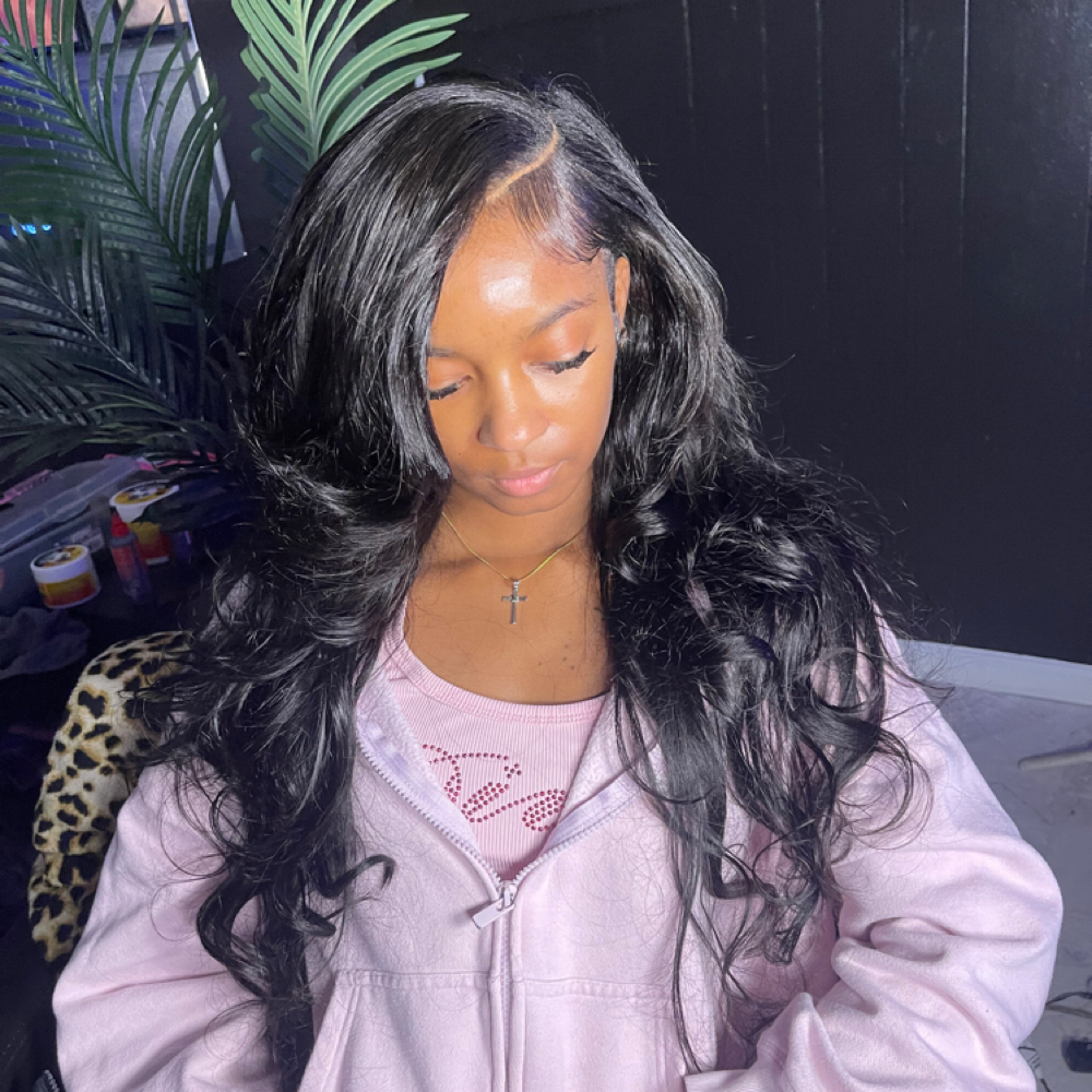 Leave Out Quick Weave at AROUND THE WAY STYLES in SC, SC