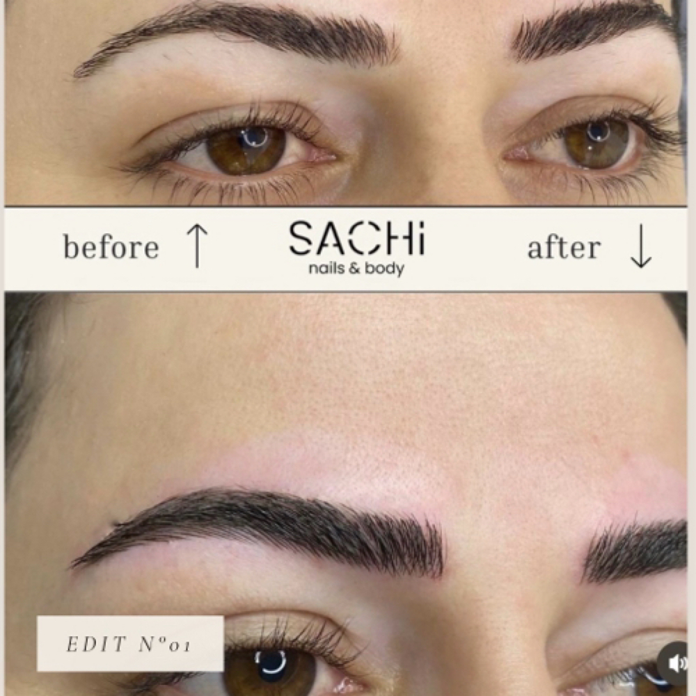 Microblading Consultation at Sachi Nails and Body Spa in Yonkers, NY