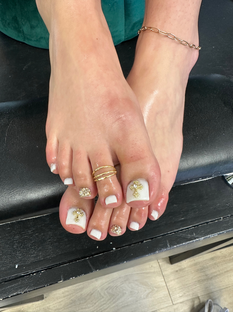 Polygel Toes at g3t nail3d in Albuquerque, NM