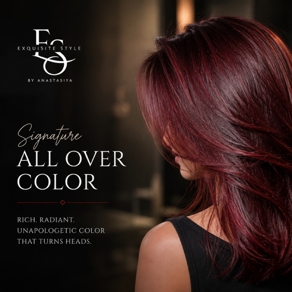 Signature All-Over Color at Exquisite Style By Anastasiya in Carefree, AZ