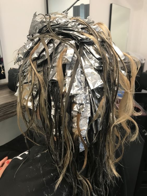 Highlight With Color Between Foils at Liles Hair & Co. in Carthage, TX