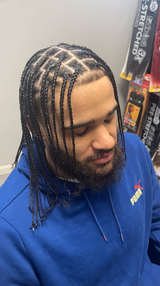Mens plaits/ Mens Braids