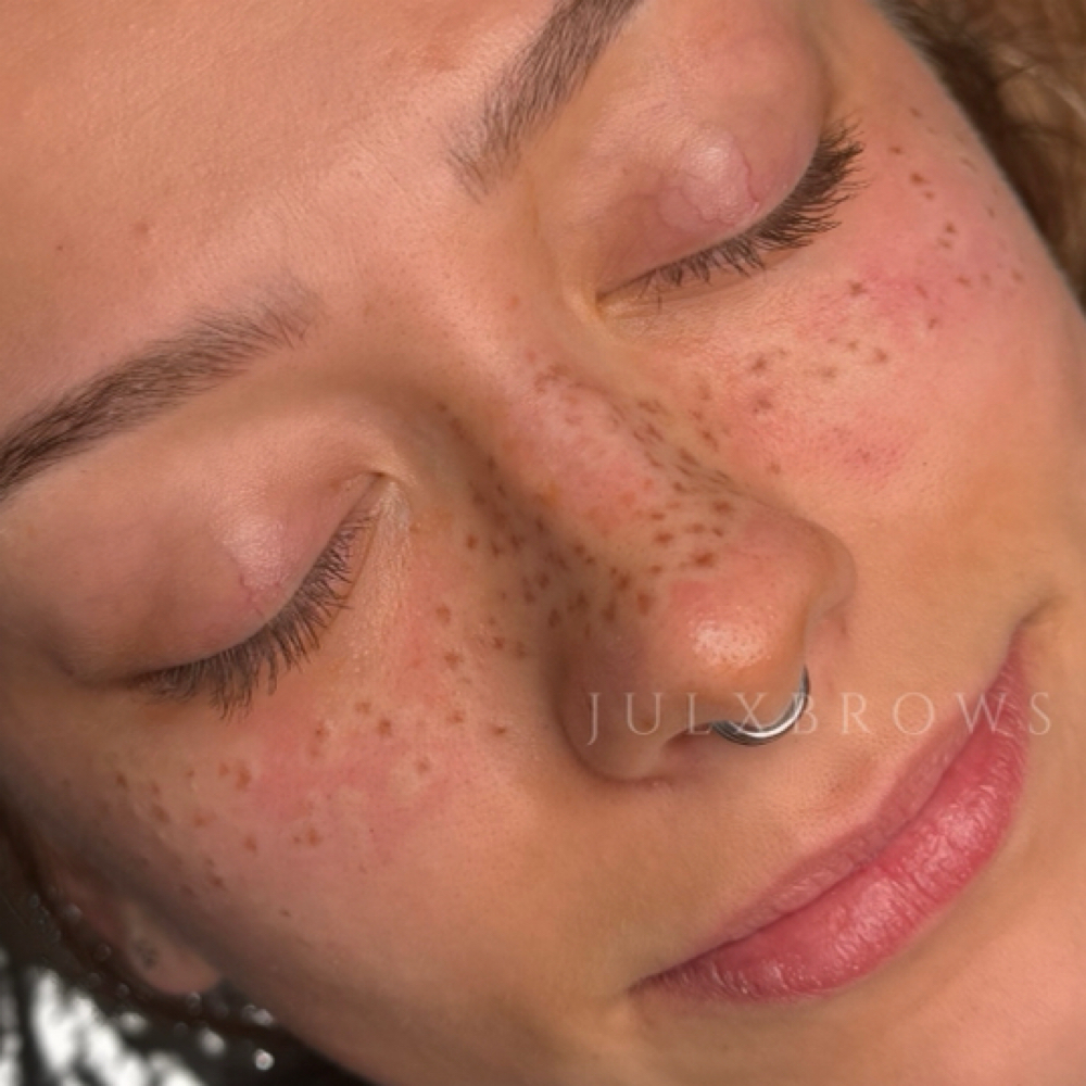 Permanent Freckles — Light Coverage at Julxbrows in Rapid City, SD