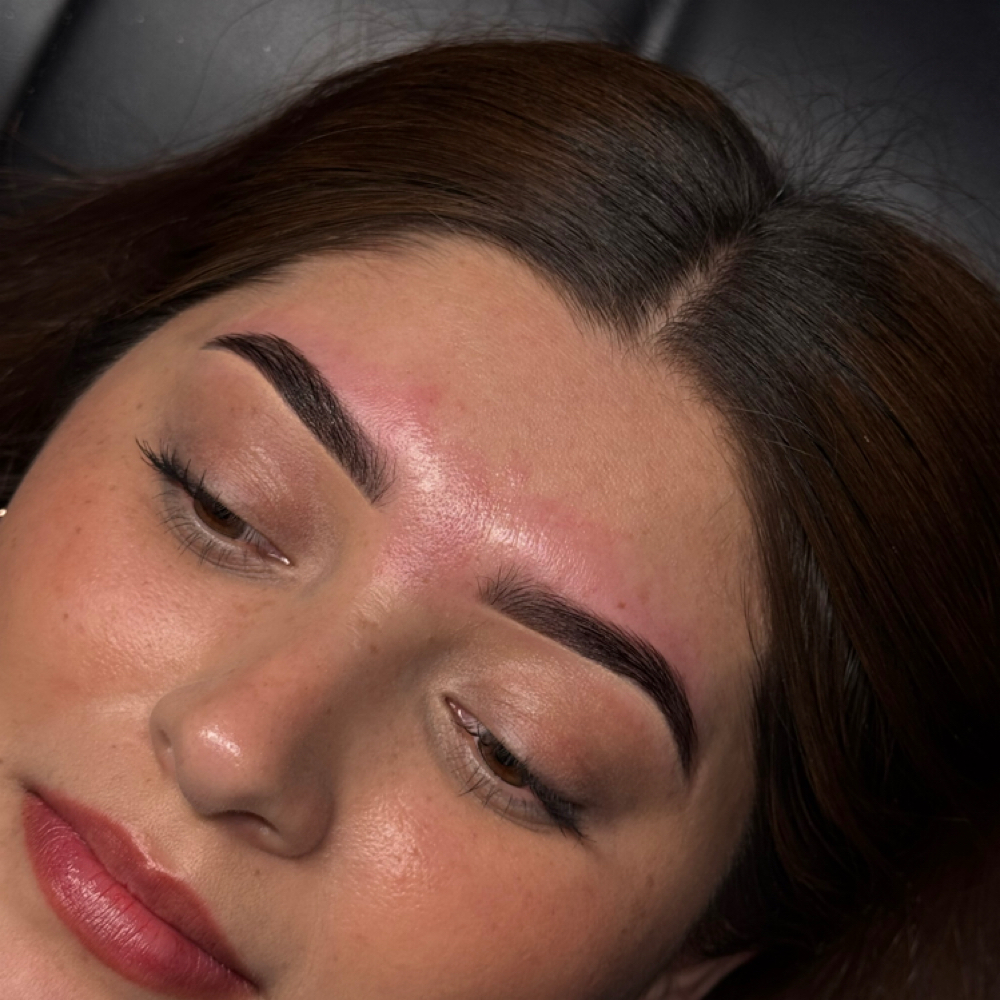 brow wax + shape + tint at Dayrinsbeauty_ in albuquerque, NM