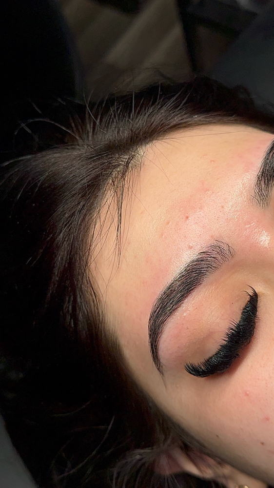 brow wax + shape + tint