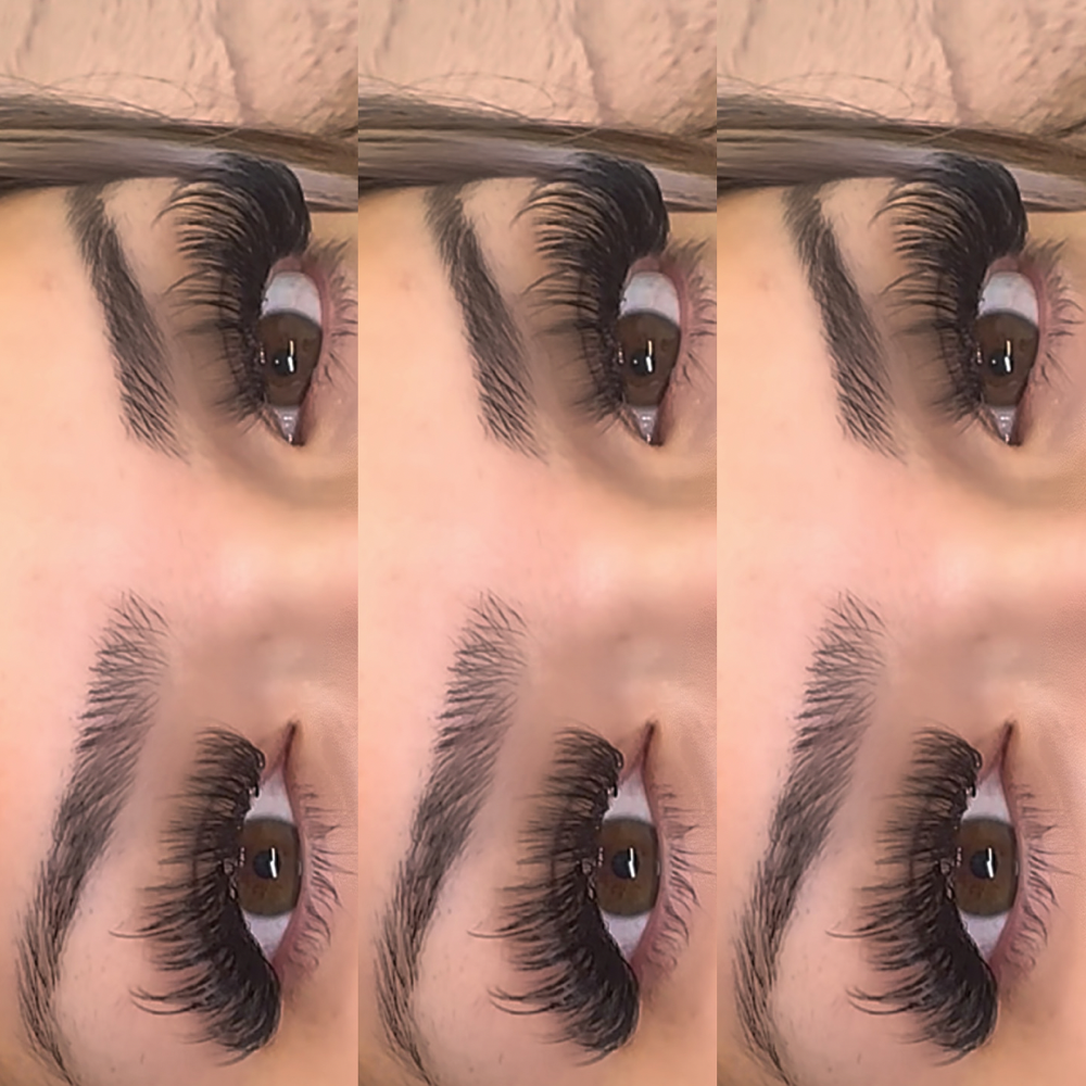 Hybrid Eyelash Extensions