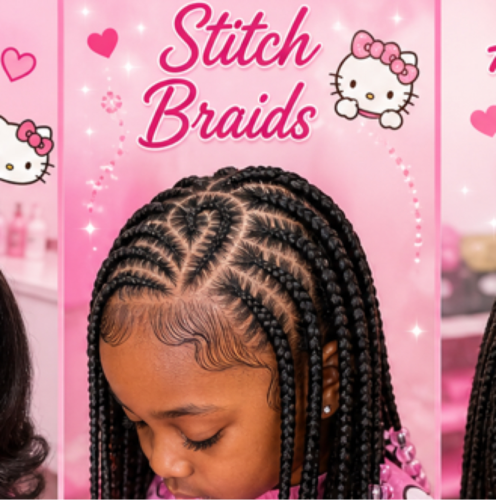 STITCH BRAIDS at NaeeStyledddIt in Stone Mountain, GA