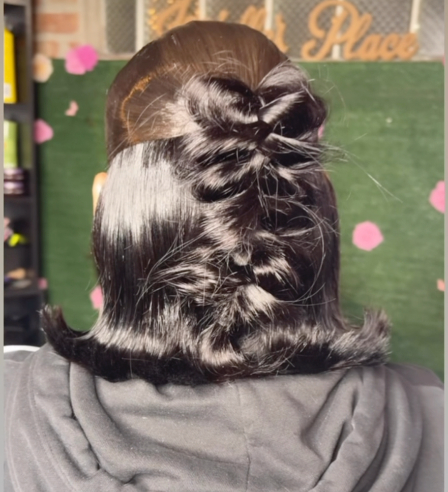 Short Halfup/down Flips/braid