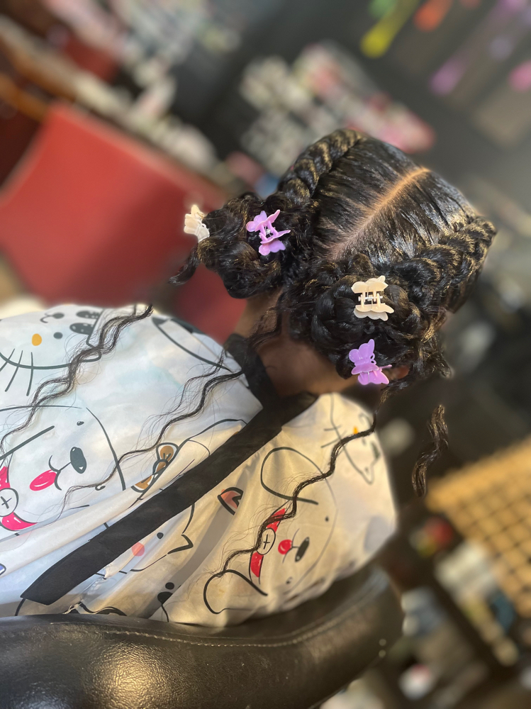 Braids W/ Hair Added