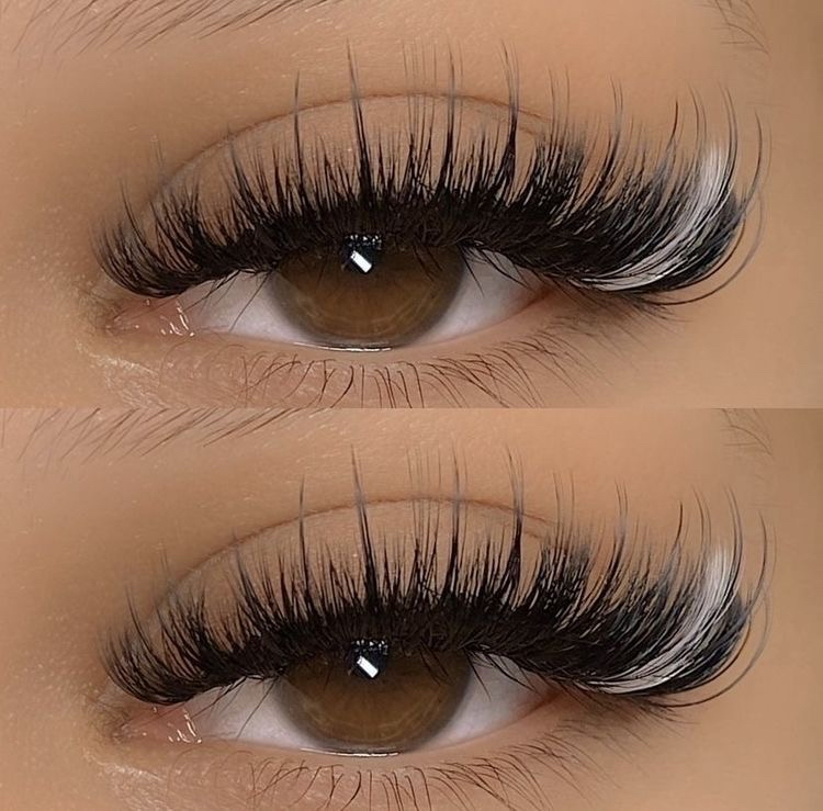 Colored Lashes, Decals, Or Glitter