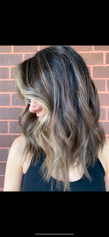 Full Lived In Color And Haircut at Courtney Nealy in Hunt Valley, MD
