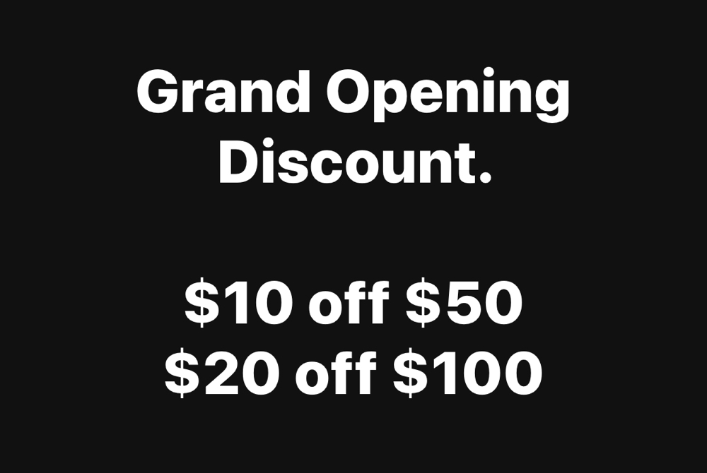 Happy Grand Opening