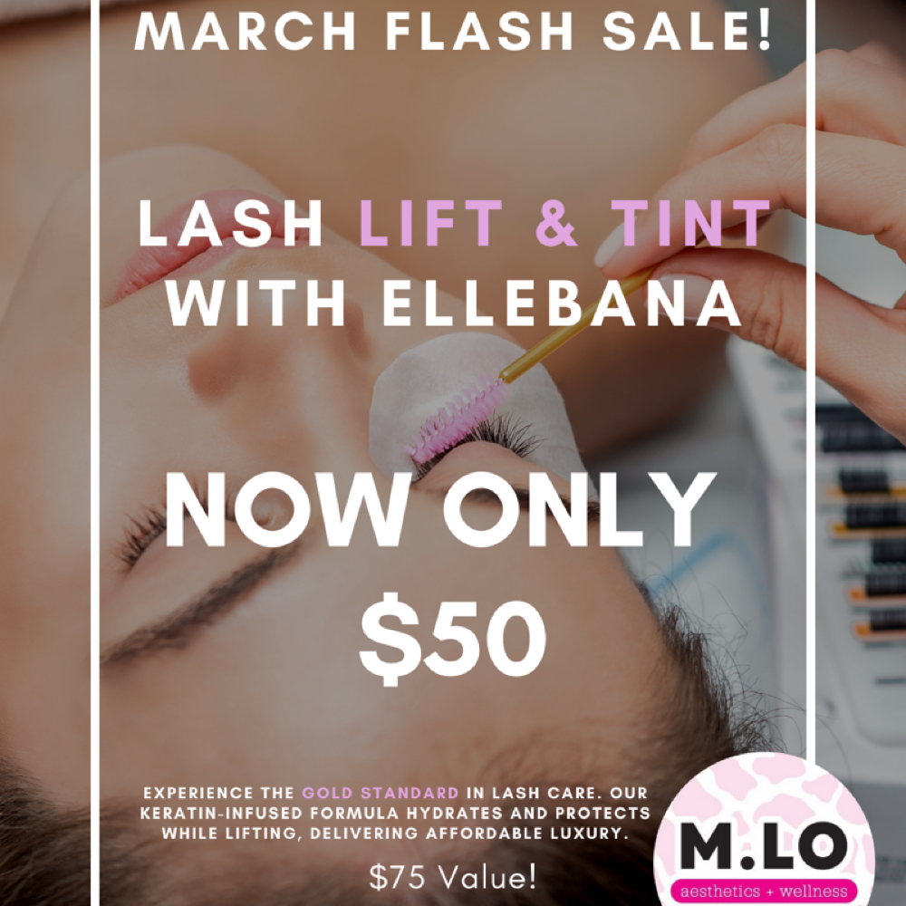 March Lash Lift Special at M.LO aesthetics + wellness in Waukesha, WI