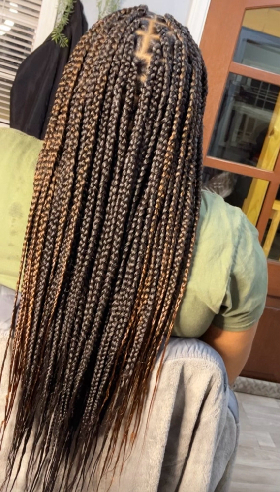 Medium Box Braids