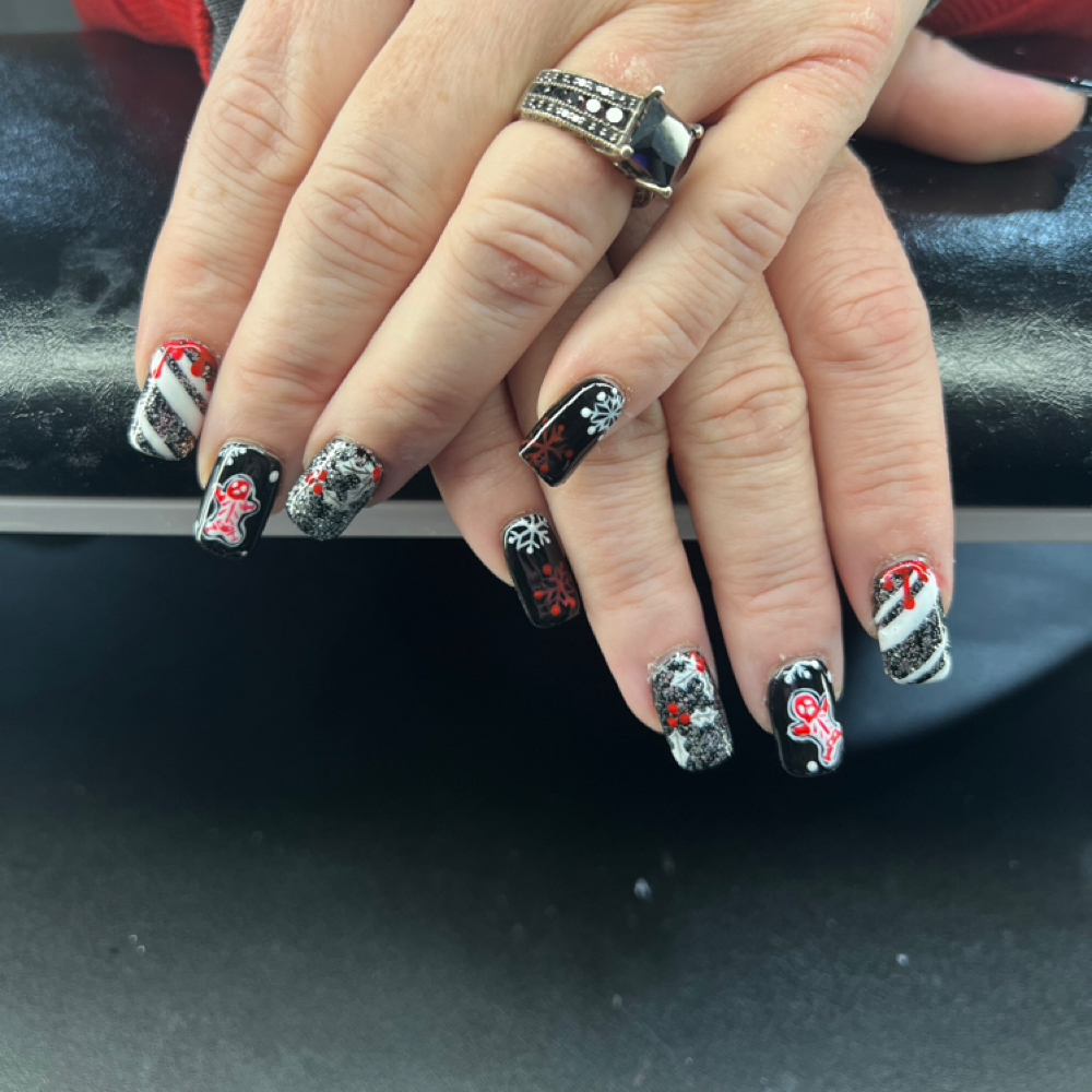 Gel X Set & Full Design (READ) at Brooklynn Garrison in My Orab, OH