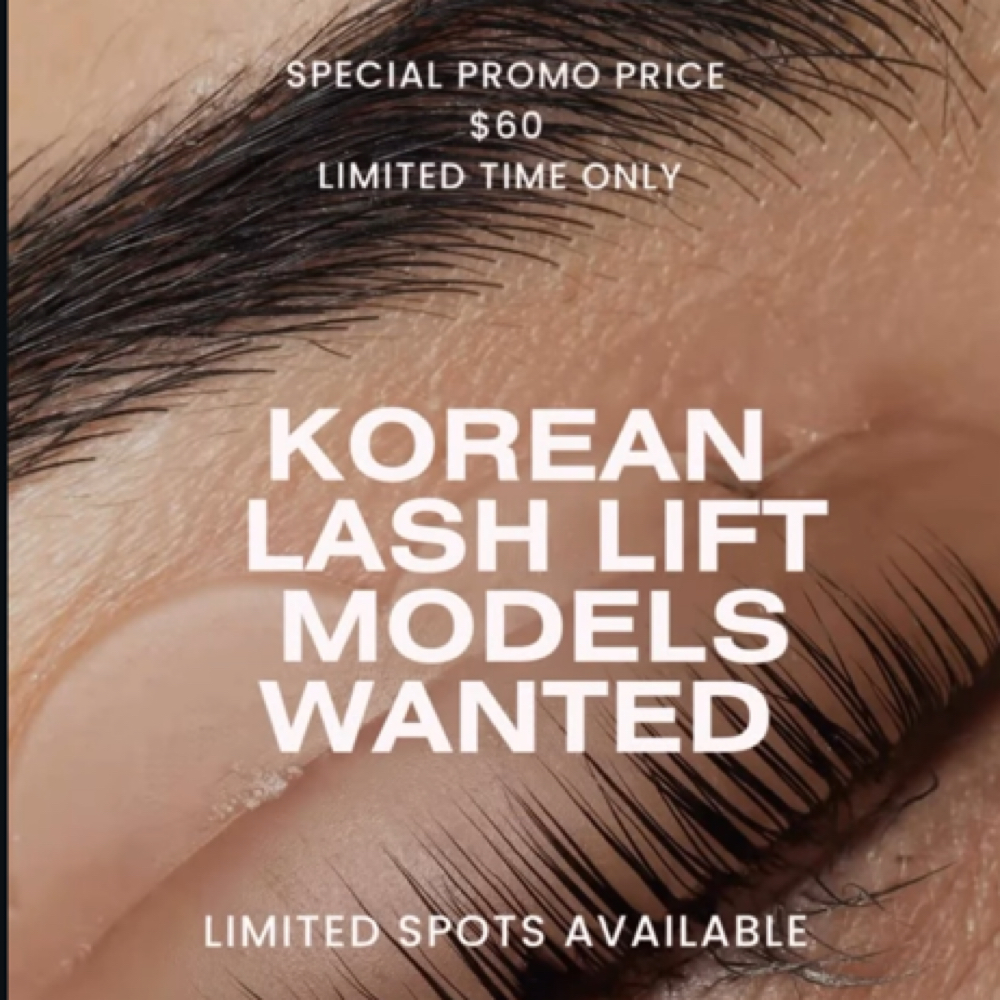 Korean Lash Lift Model Pricing at Aesthetically Alejandra in San Diego, CA