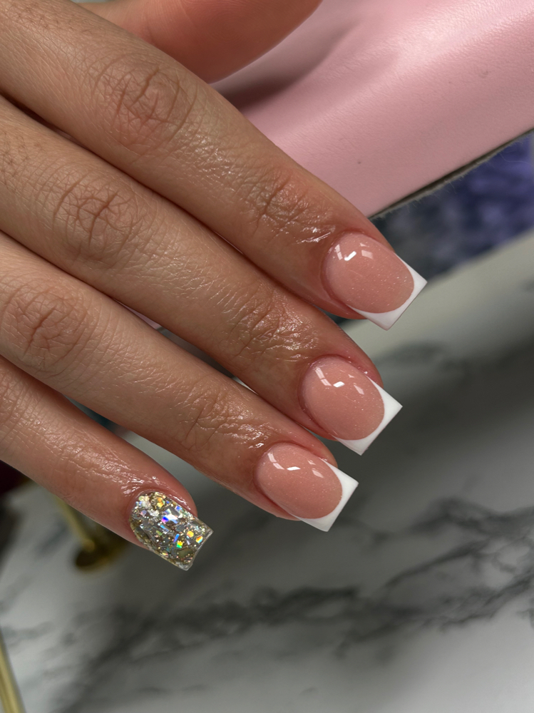 Acrylic Overlay Full Set at Nailed By Sammie in Orlando, FL