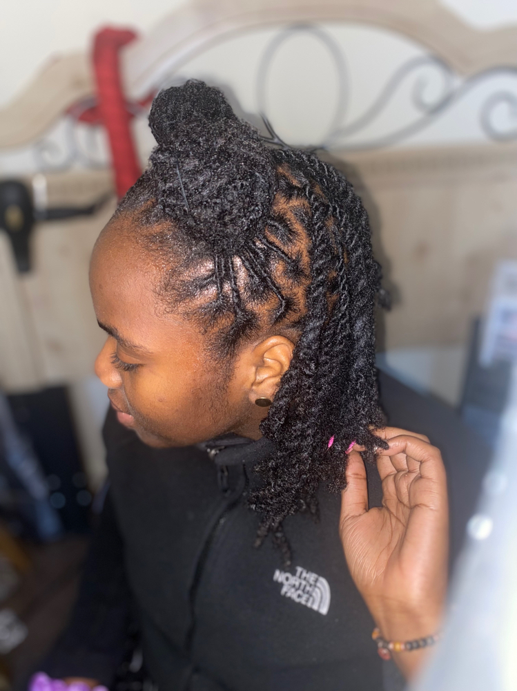 Half Up Half Down at Loc.dRomance❤️ in Waldorf, MD