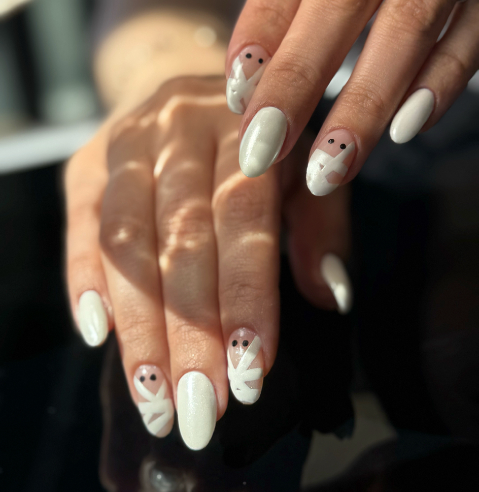 Rubber Base Gel Full Set