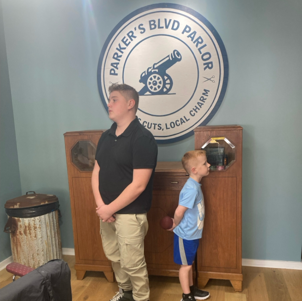 2 Kids Cuts at Parker’s Blvd Parlor in Pittsburgh, PA
