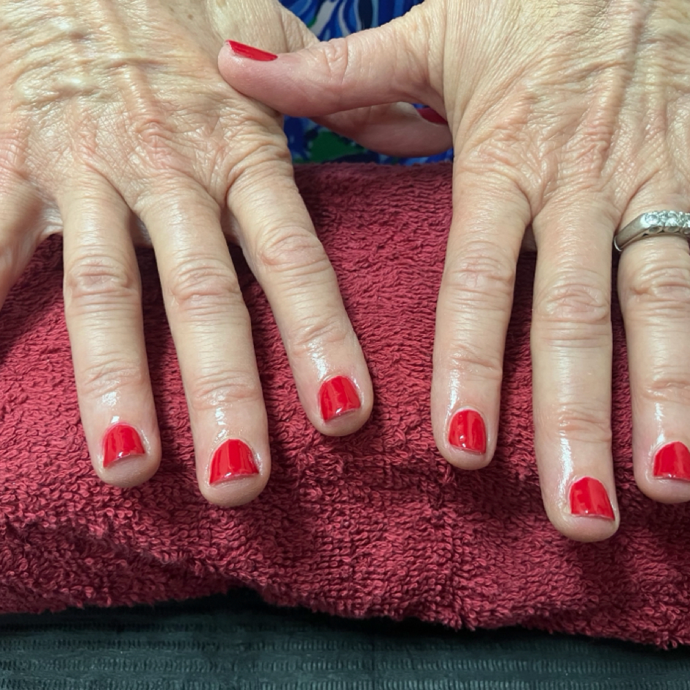 Gel manicure at It Girl Esthetics in Greenacres, FL