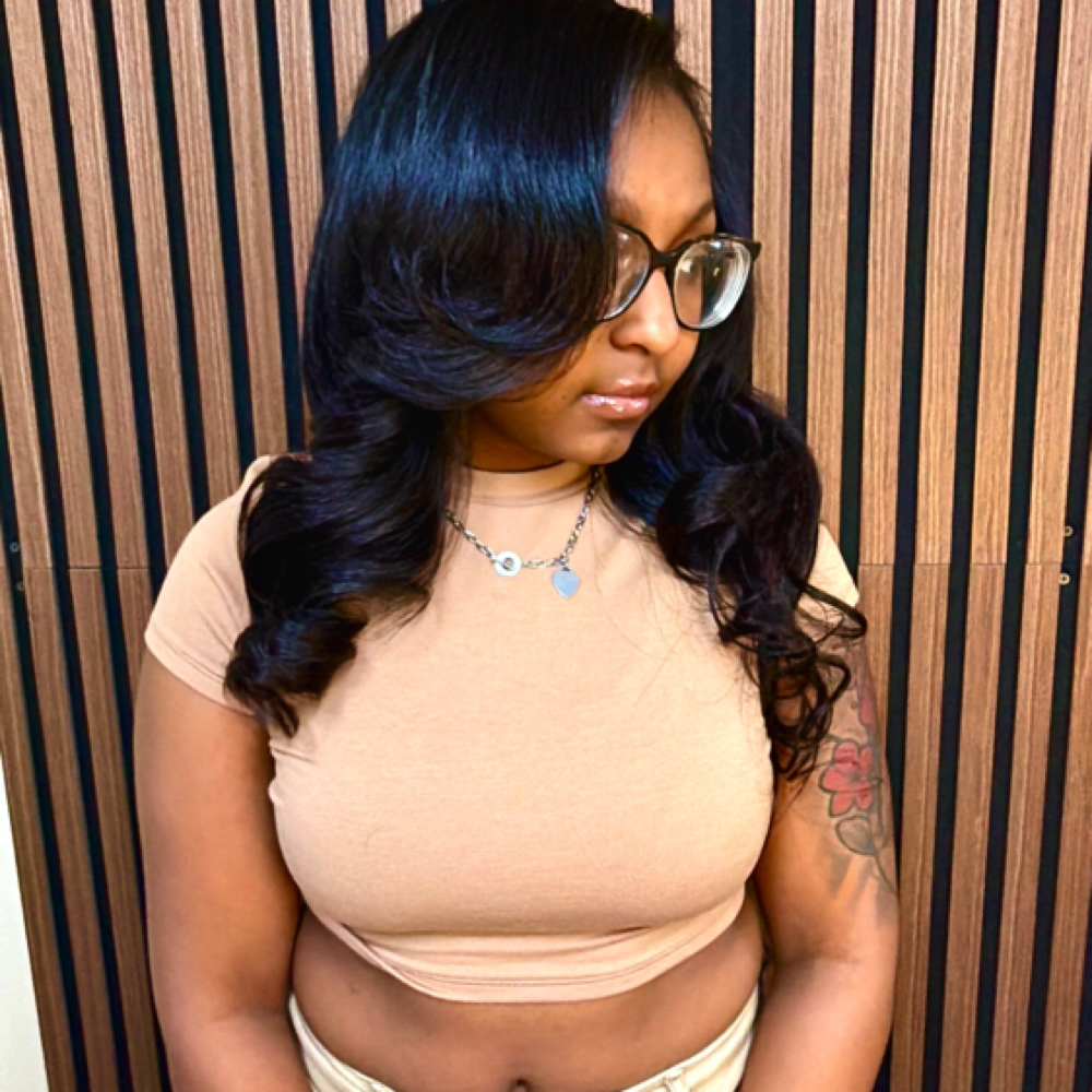 Tape-In Shampoo + Style at J. Mc Hair Studio in Hattiesburg, MS
