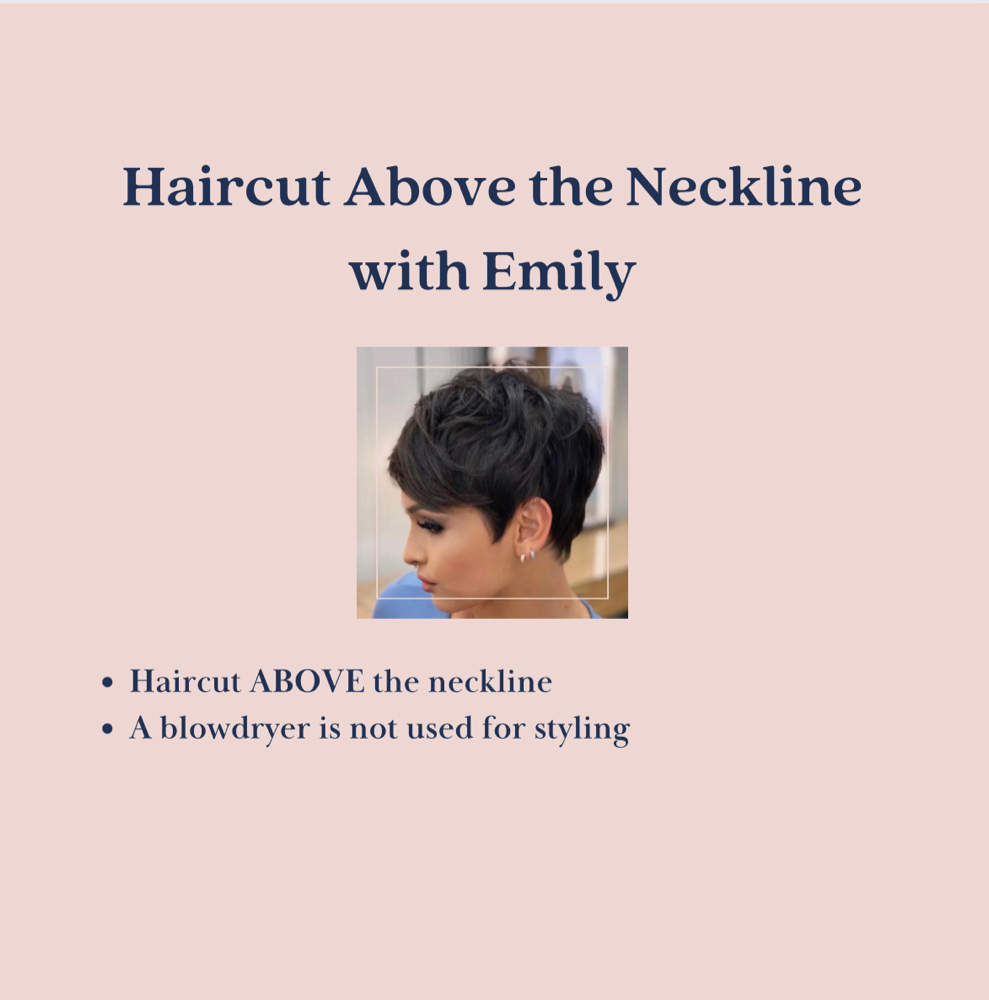 Cut Above Neckline W/ Emily