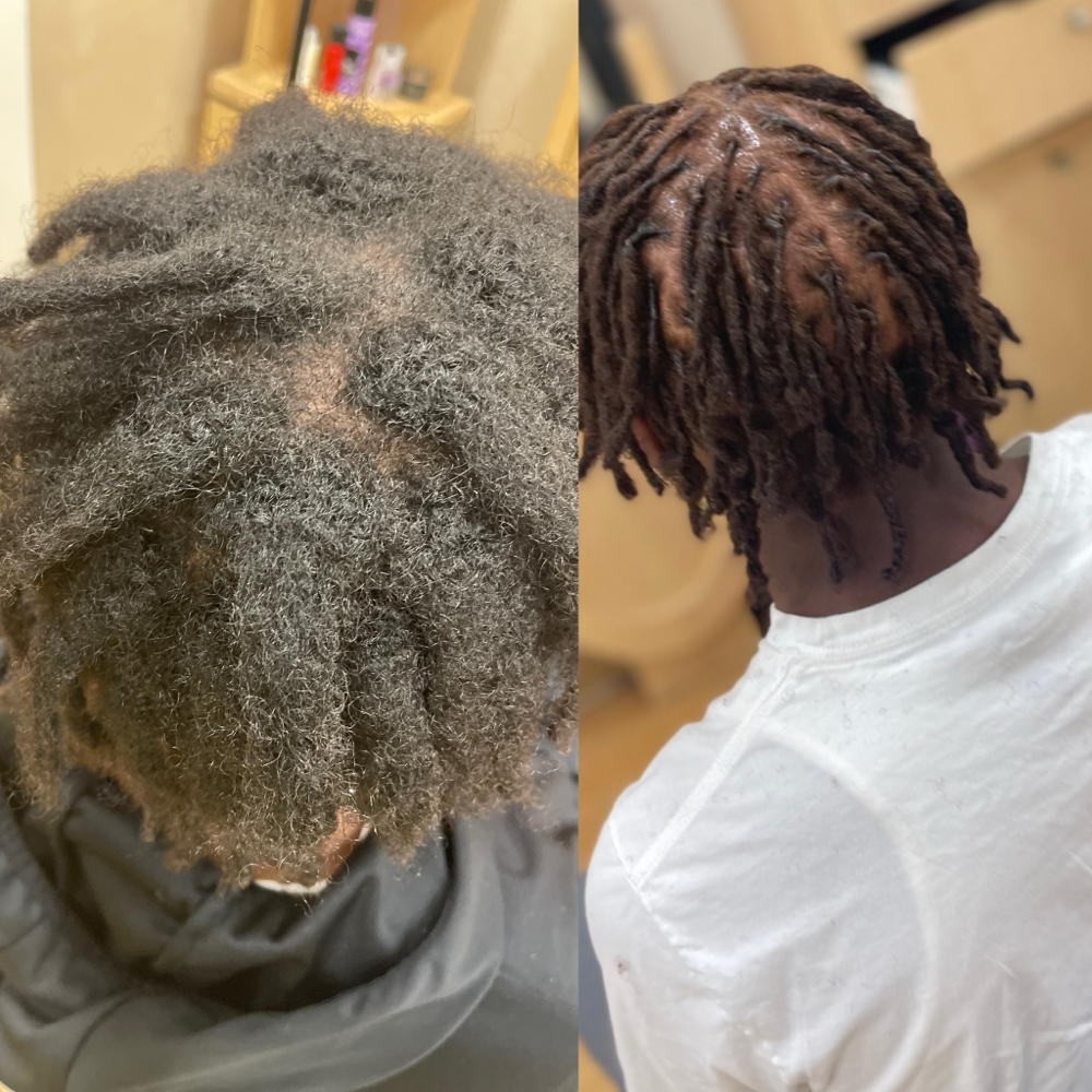 Loc Retwist W/Detox