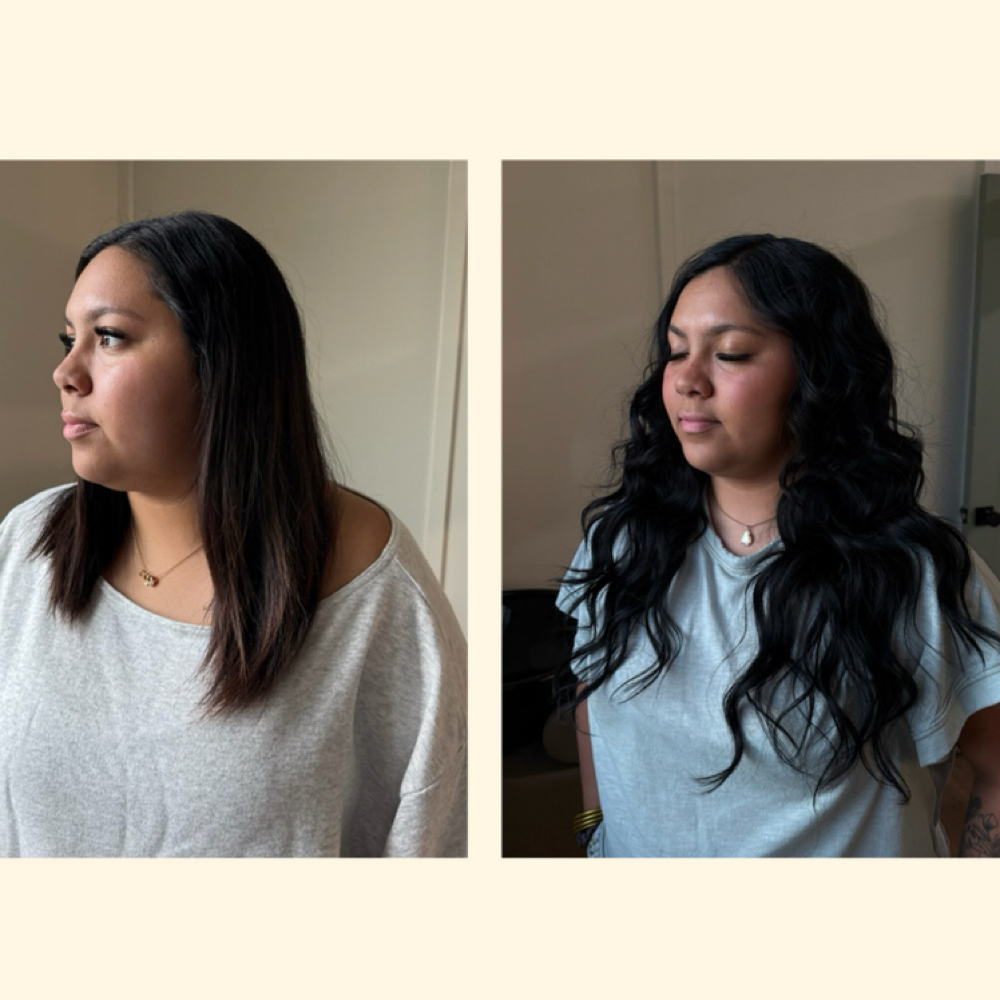 Weft Install at Hair by Morgan Jo in Greenville, TX