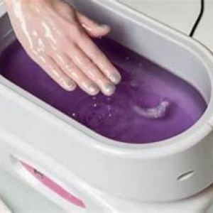 Hand paraffin treatment at Be Beautiful Esthetics in Cleburne, TX