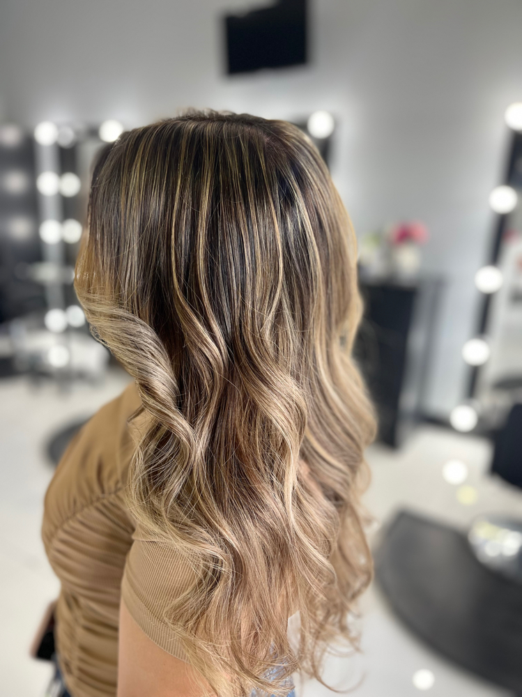 Balayage Highlights at Hairbycas in Mission, TX