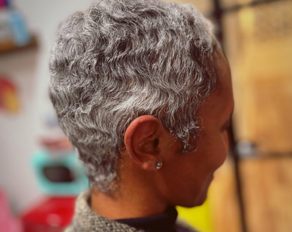 Pixix Hair Cut at Funk’ee Groovee Hair Studio in Frisco, TX