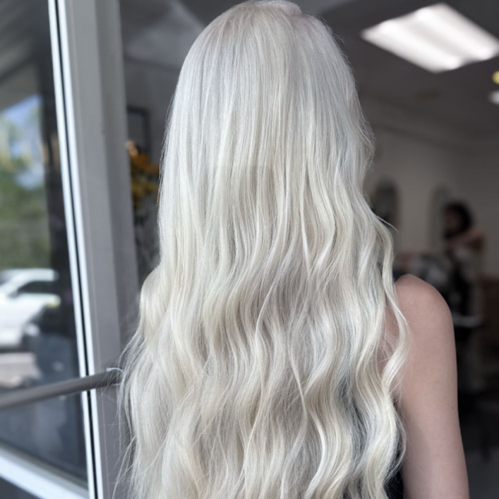 Bleach and Tone package at Ivory and Oak in baltimore, MD