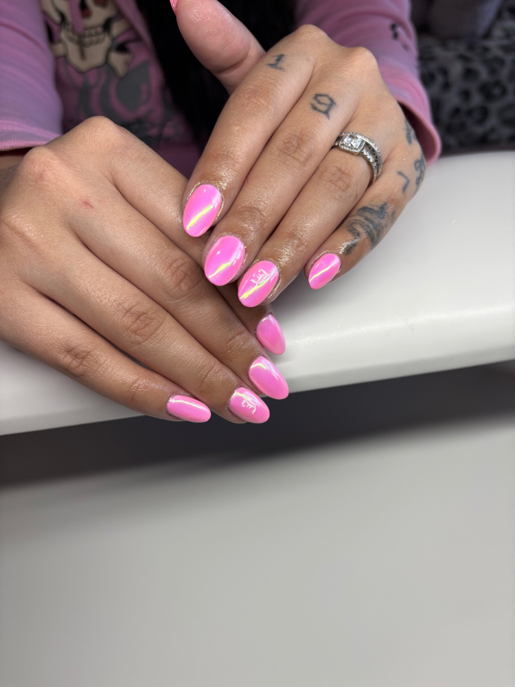 Acrylic Rebase at GlossMe Nails in Watford City, ND