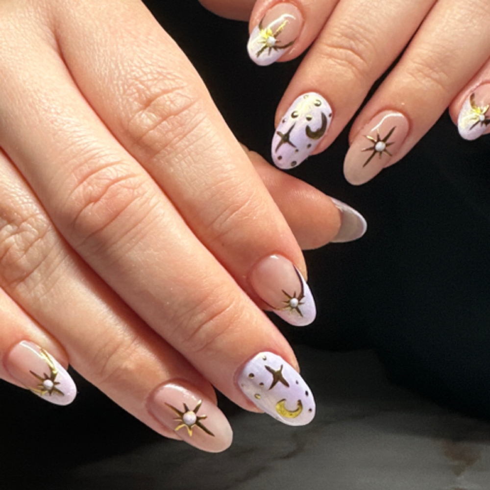 Nail Designs Tier 2- Moderate at Wonderland Nail Studio in Rockwell, NC