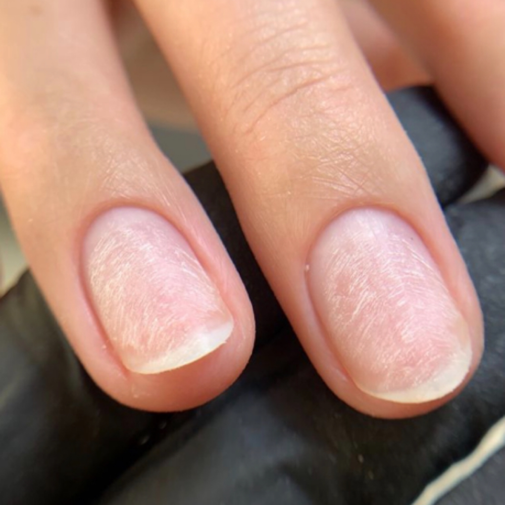 Russian Mani at Custom_nails.juju in Houston, TX