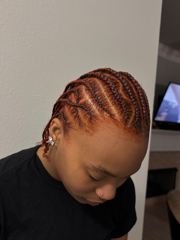 Styled Cornrows