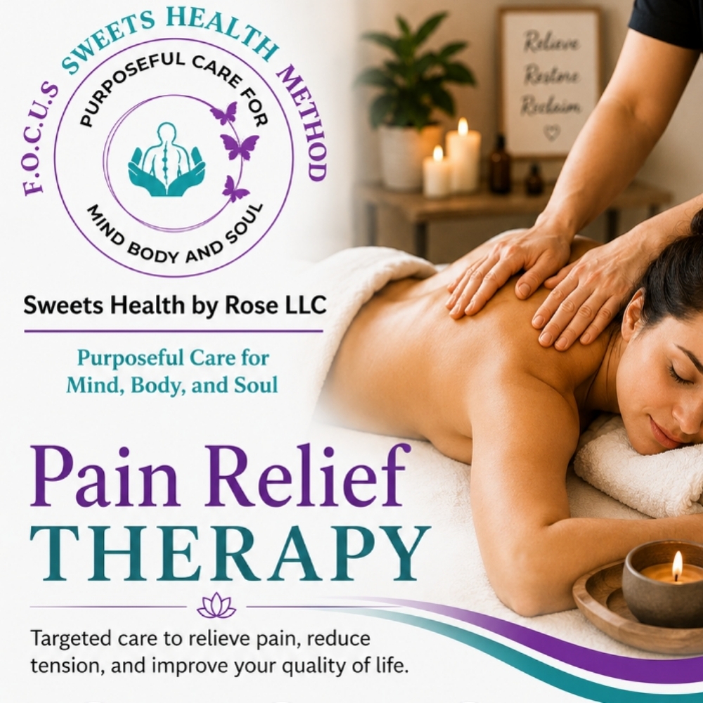 Pain Relief Therapy (Deep tissue) at Sweets Health By Rose LLC in Fort Worth, TX