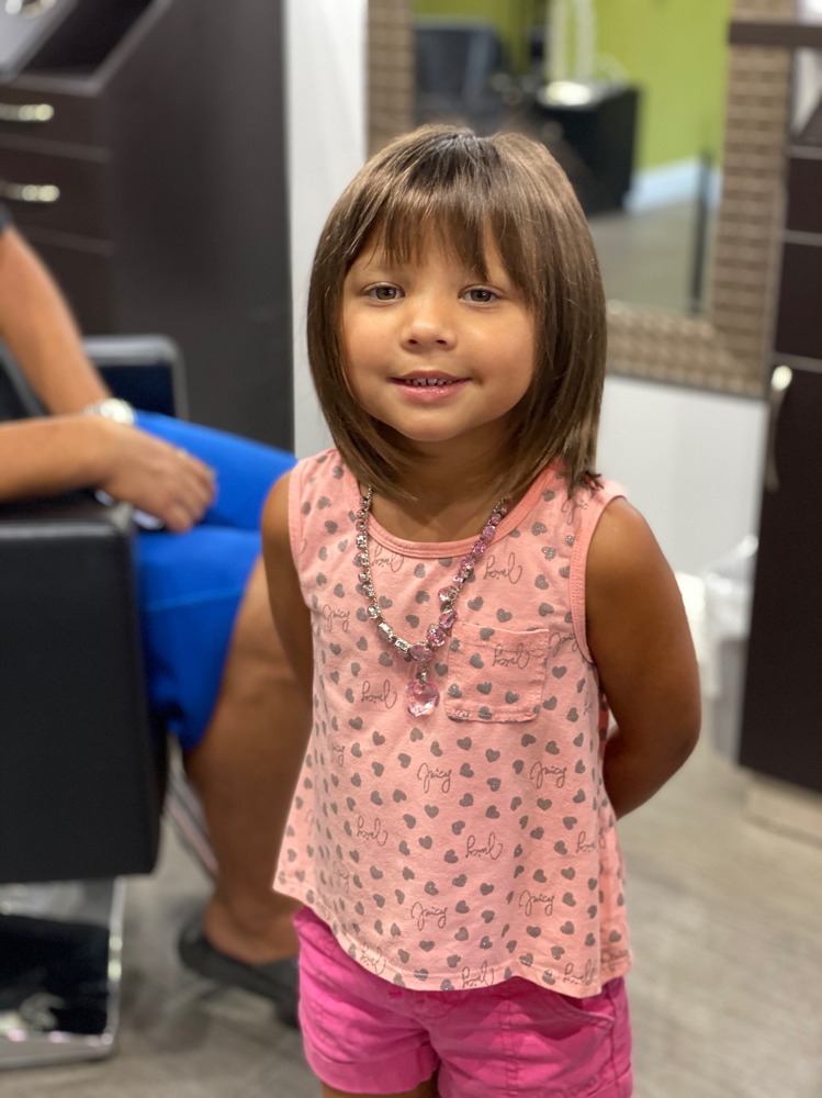 Child's Haircut and Style With Roxy