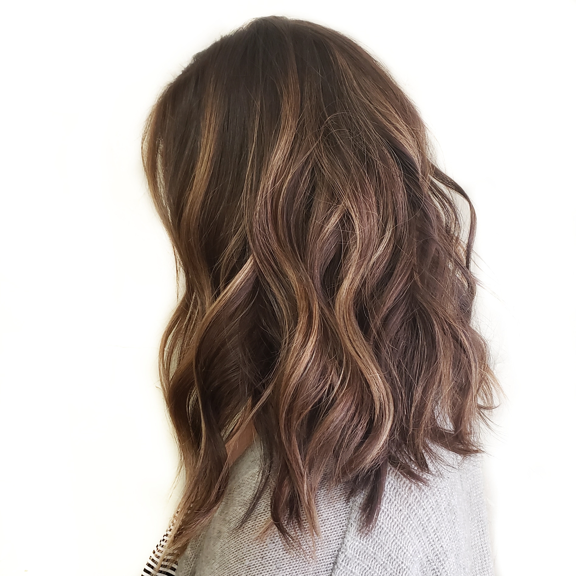 Accent Balayage/Foils And Blowdry
