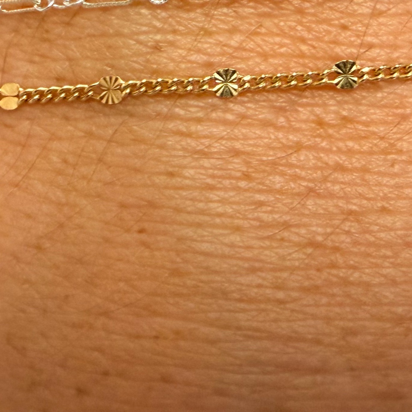 14K Gold-Filled Bracelet at Calm Creations Permanent Jewelry in Erie, PA