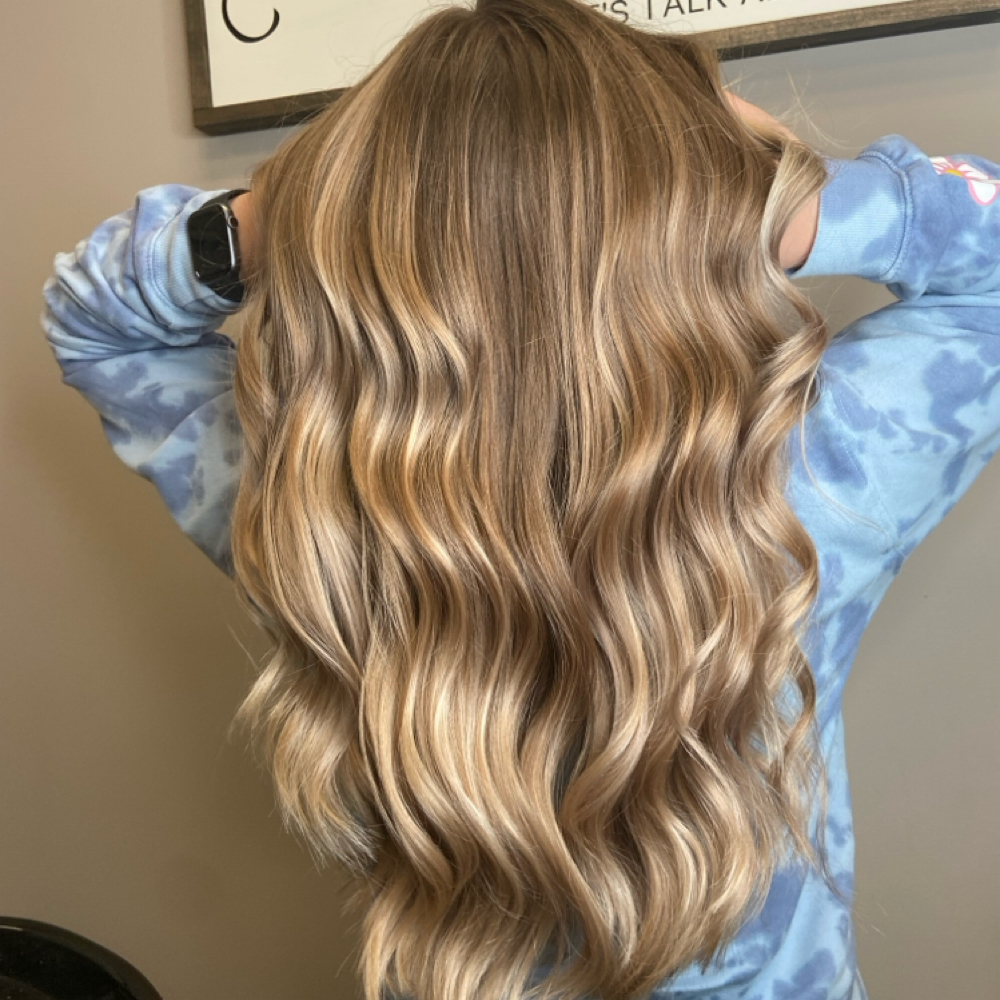 Balayage + Gloss at Bowl and Brush Hair Studio in Cottage Grove, MN