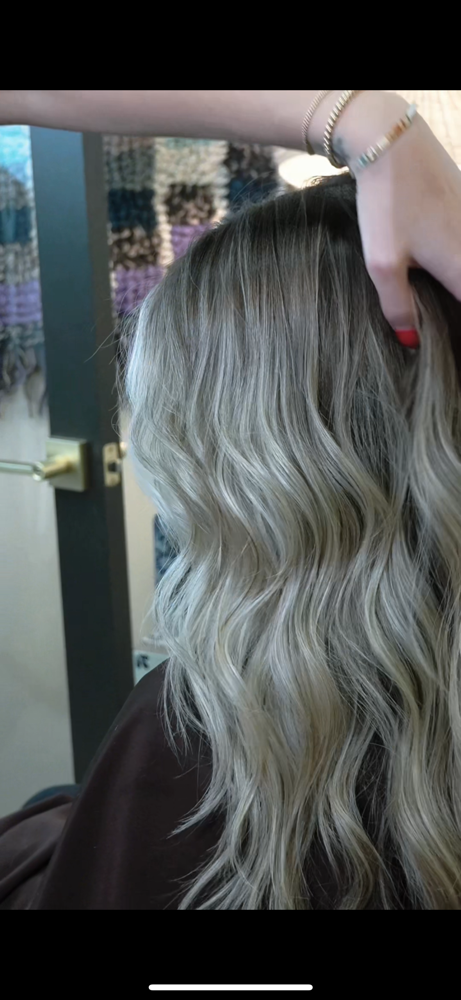 Partial Custom Color/Blonding T1 at Casa Mane Salon in Scottsdale, AZ