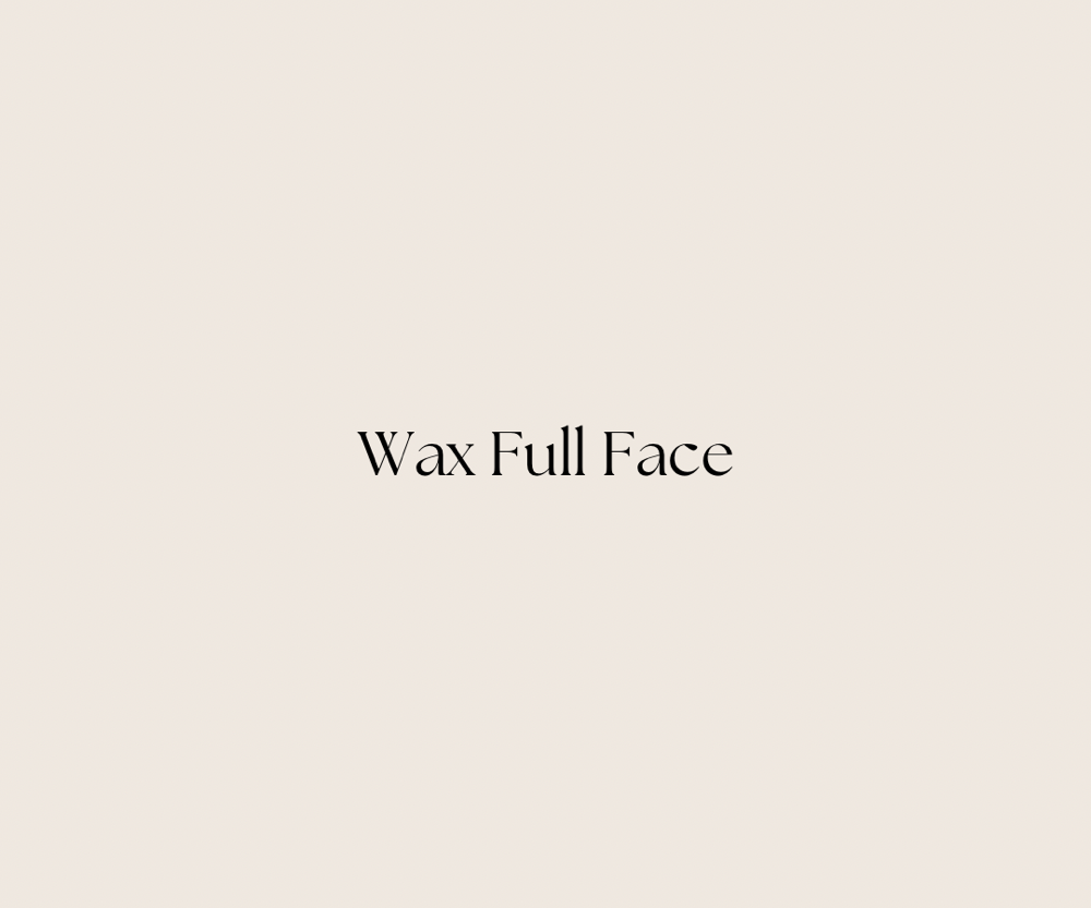 Wax Full Face