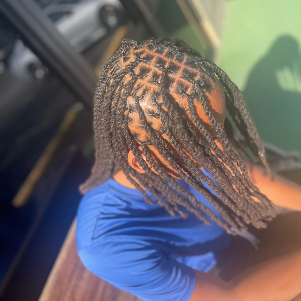 Loc Retwist at The HR Salon Co. in Augusta, GA