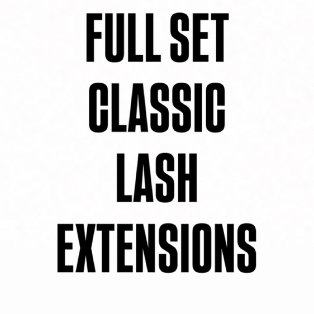 Full Set Classic Mink Lash Extensio at Be HER Aesthetics in Charlotte, NC