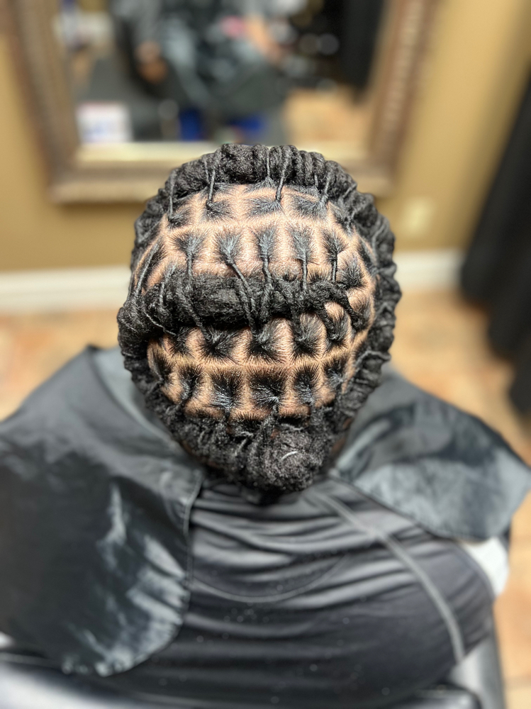 Loc re-twist & Simple style