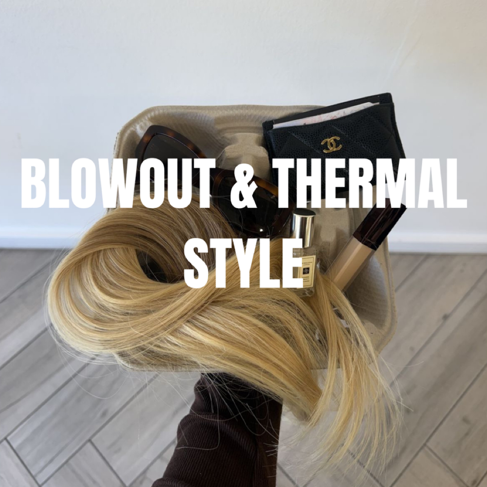 Blowout & Thermal Style at Colored By Christa in Scottsdale, AZ