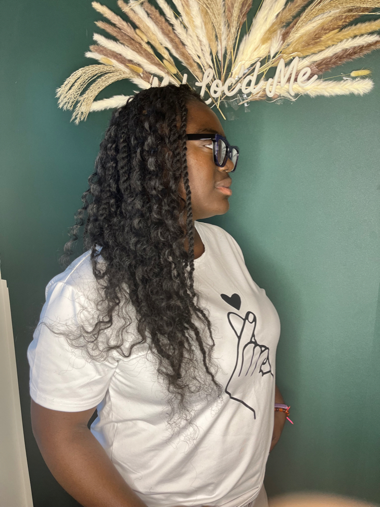 Microlocs Extended 2 Strand Twist